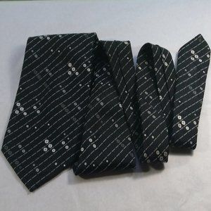 Another JEM Selection Black/Gray Neck Tie (*T5)